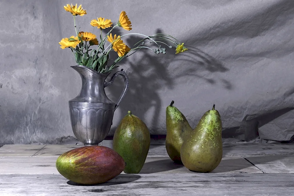 Still life with mango