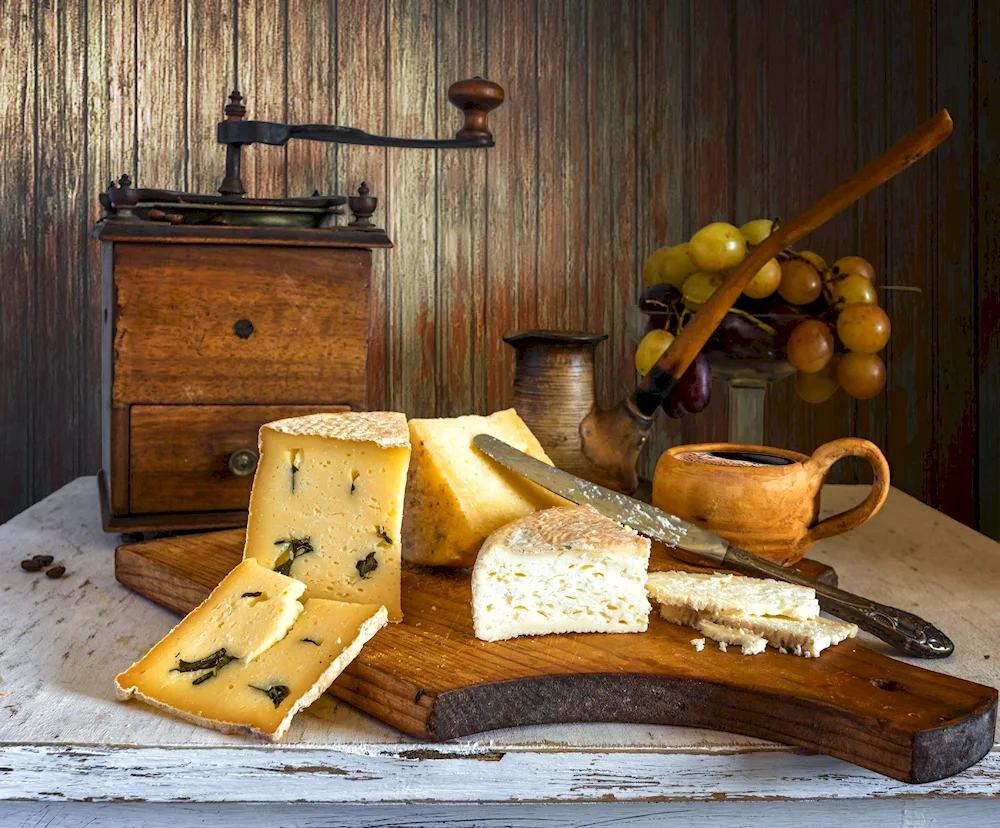 Wine and cheese