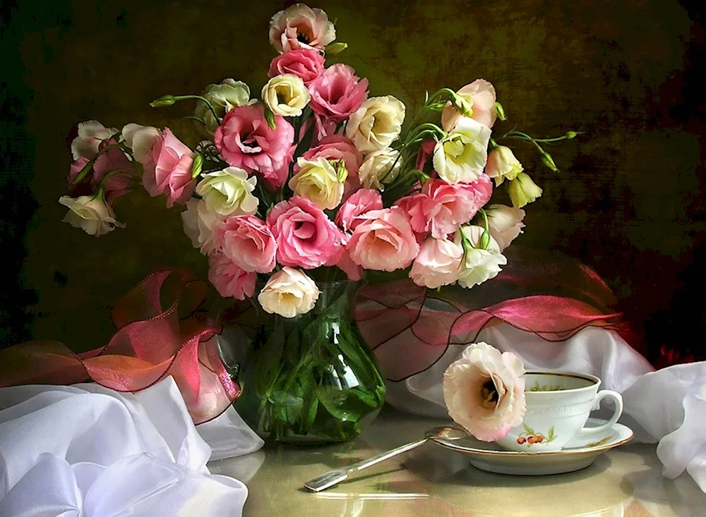 Still life with flowers