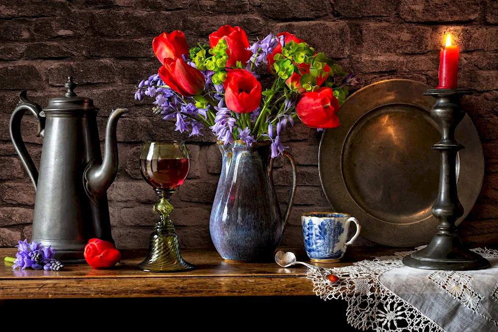 Pitcher still life