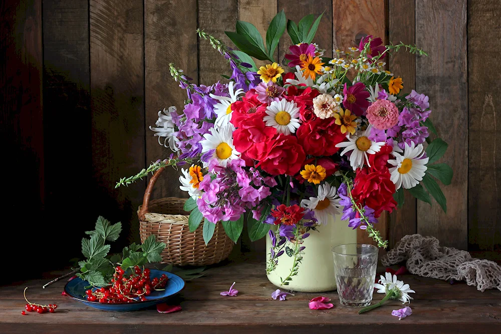 Flowers still life flowers