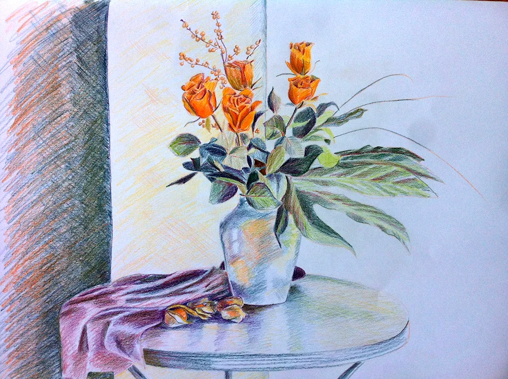 Homework still life
