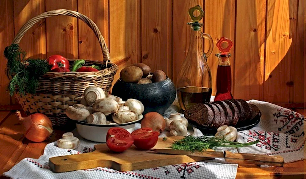 Rustic still life