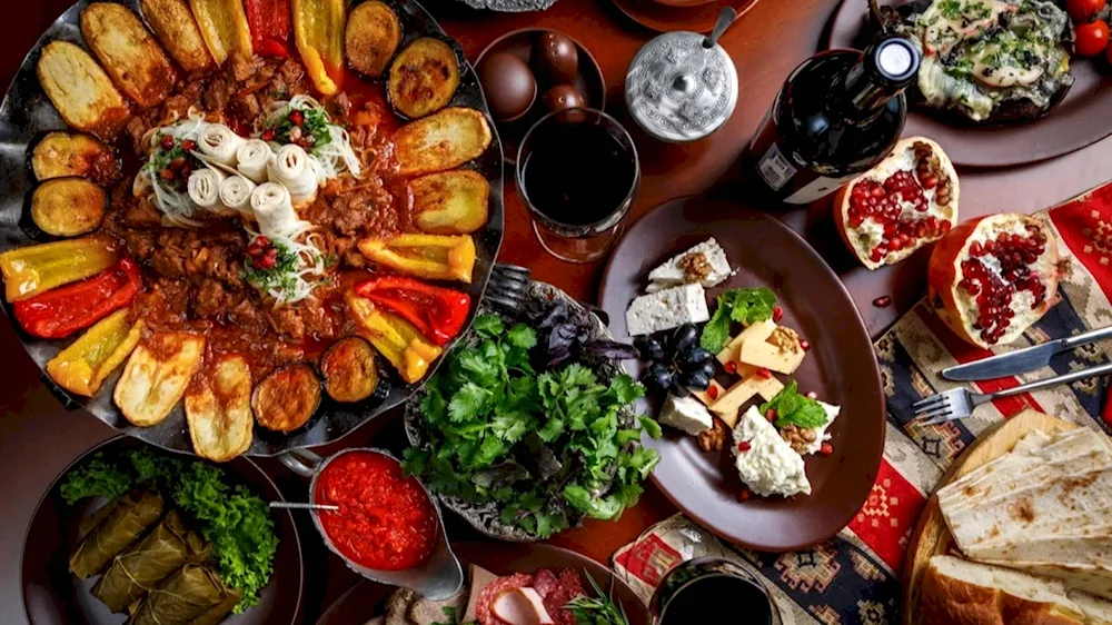 Cuisines of the world Georgia