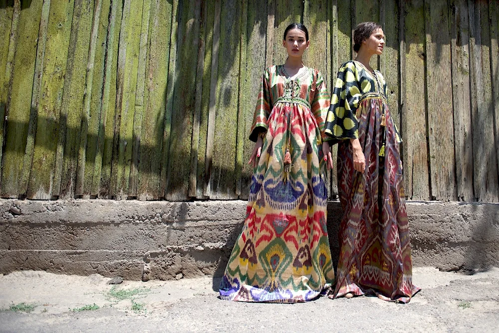 National costume of Tajiks Bukhara