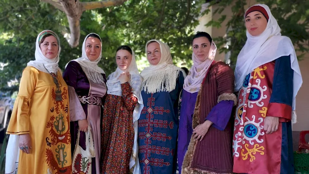 National costumes of Dagestan Dagestan Dargins