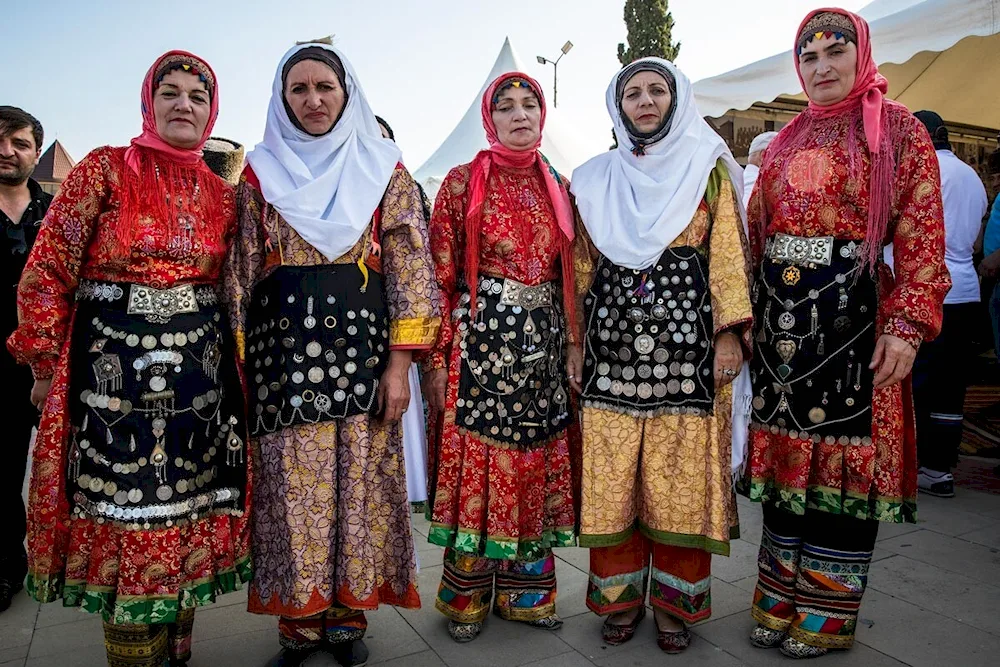 National costumes of the peoples of Dagestan Darginsy