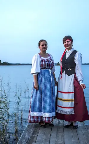 National costume of Karelia Vepsy