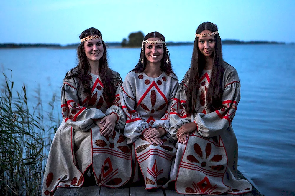 National costume of Karelia Vepsy