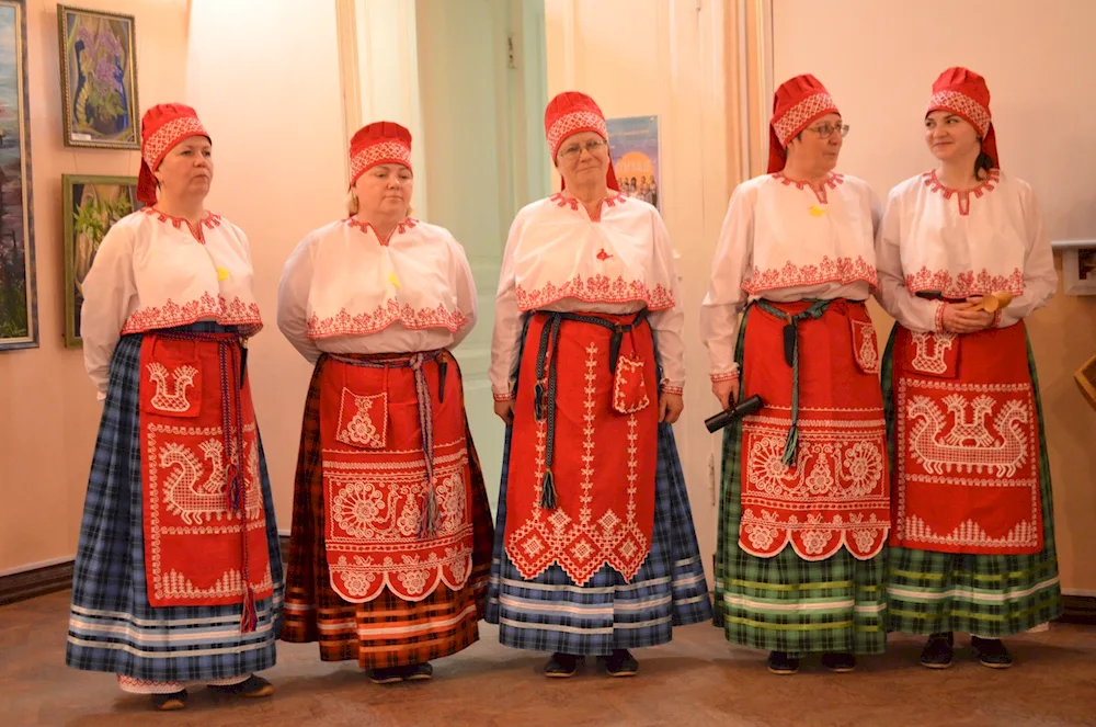 National costume of Karelia Vepsy