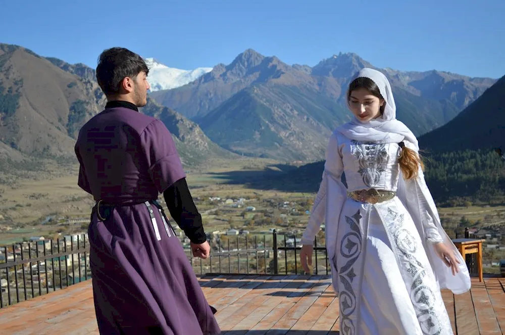 National costume of Karachayevo-Cherkessia Goryanka