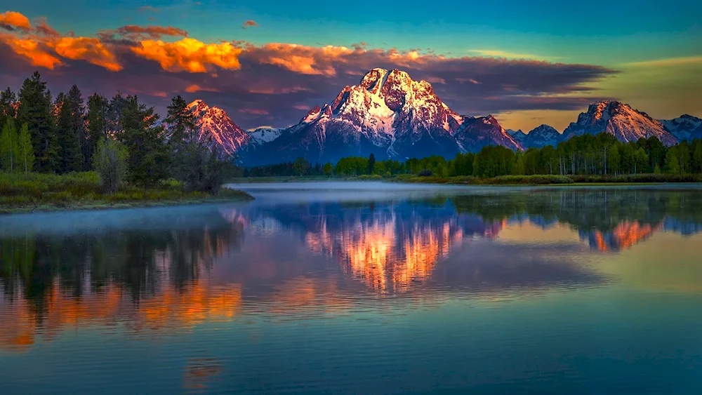 Grand Teton National Park Moran Mountain