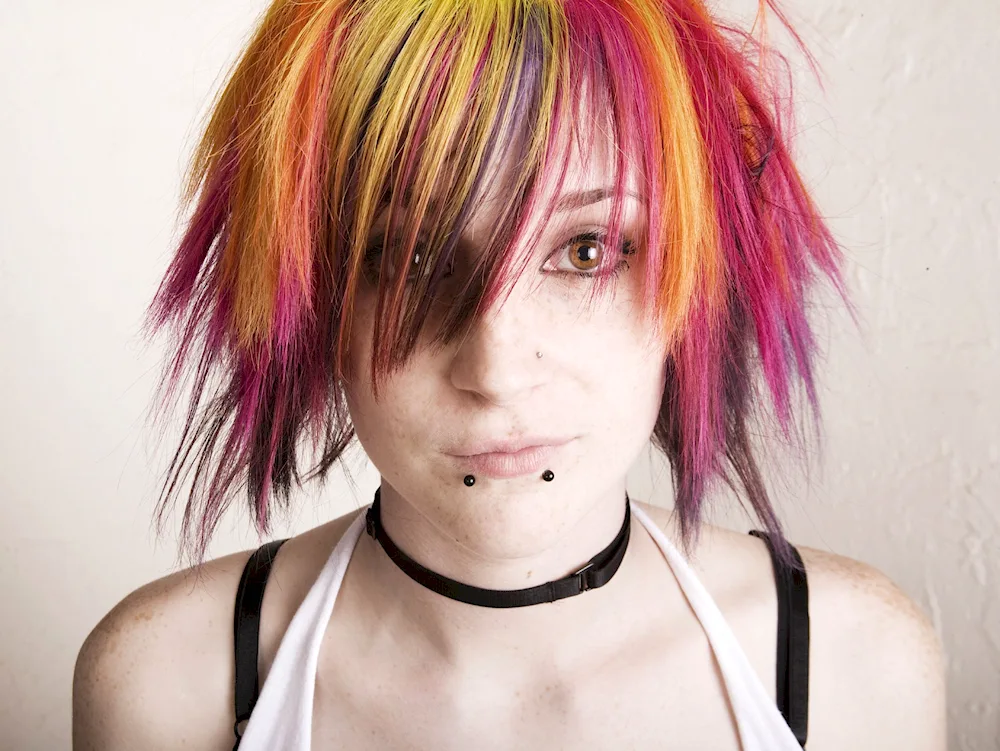 Normal haircut for emo girls