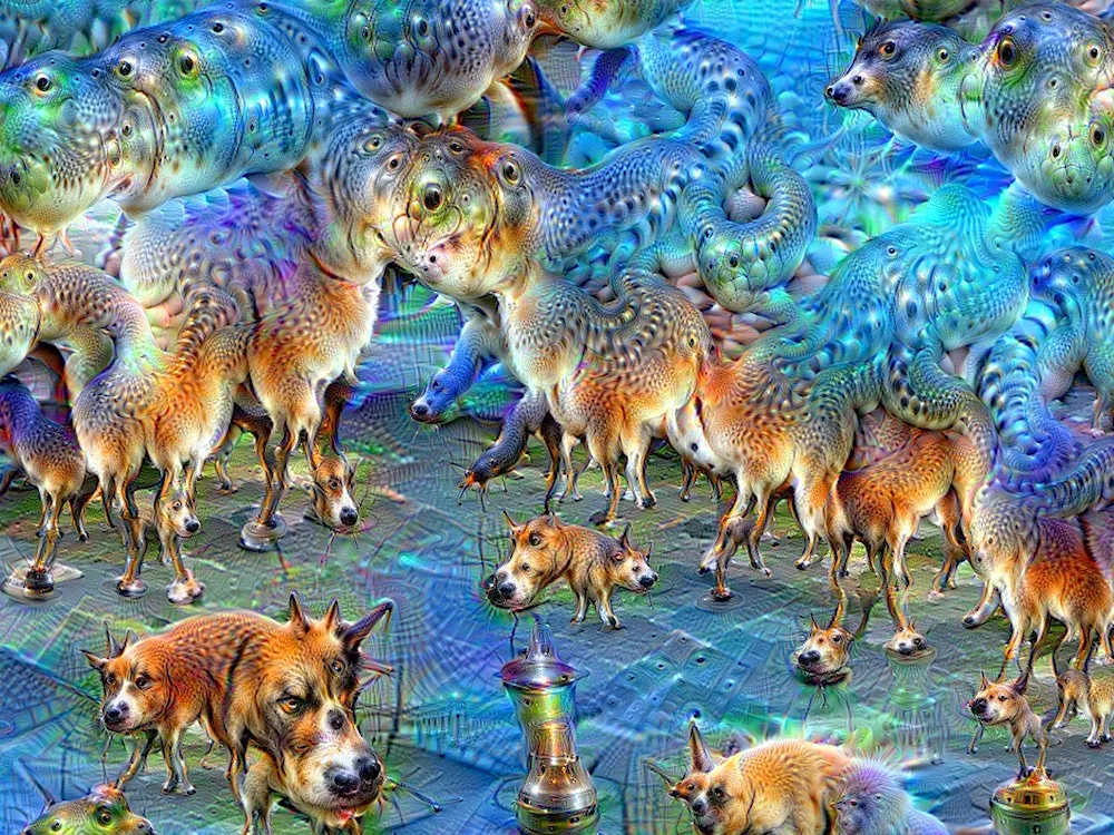 Deep Dream neural network