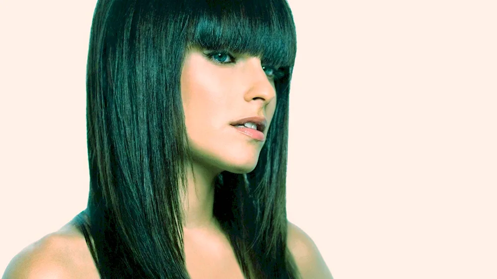 Nelly Furtado with bangs