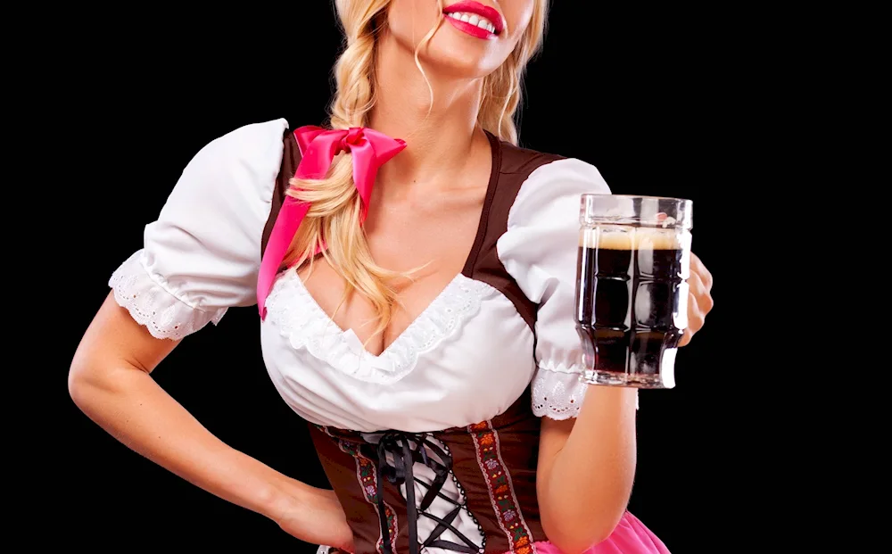 German waitress Oktoberfest