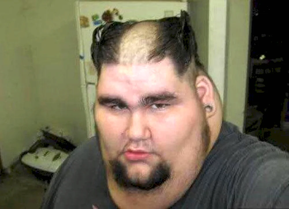 Unusual men's hairstyles
