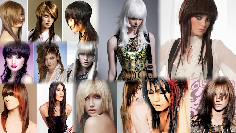 Unusual haircuts for long hair