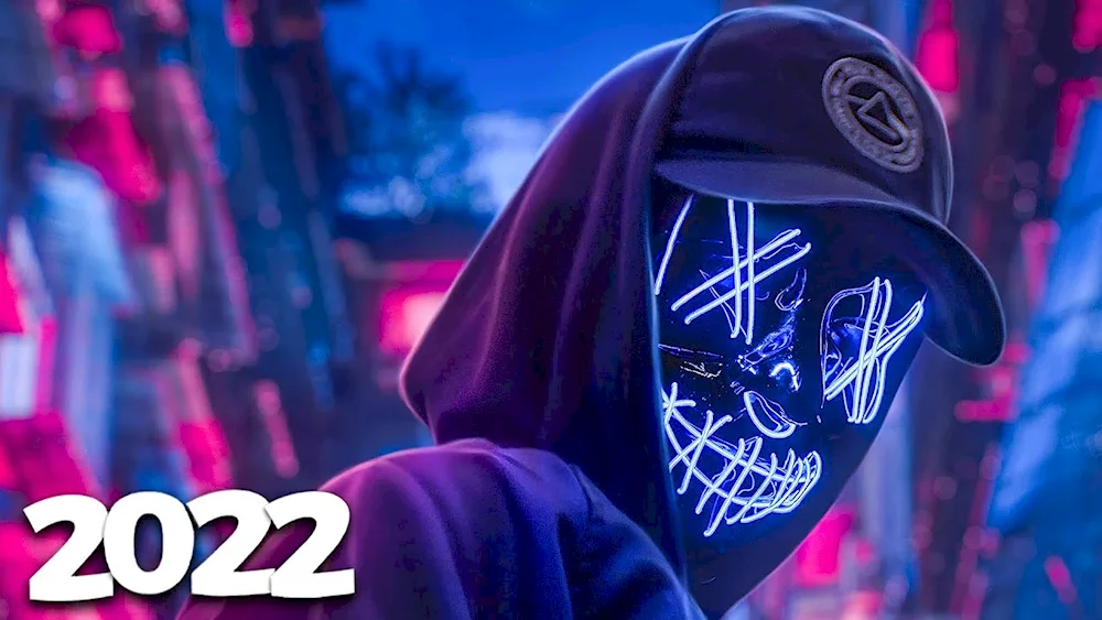 Neon mask