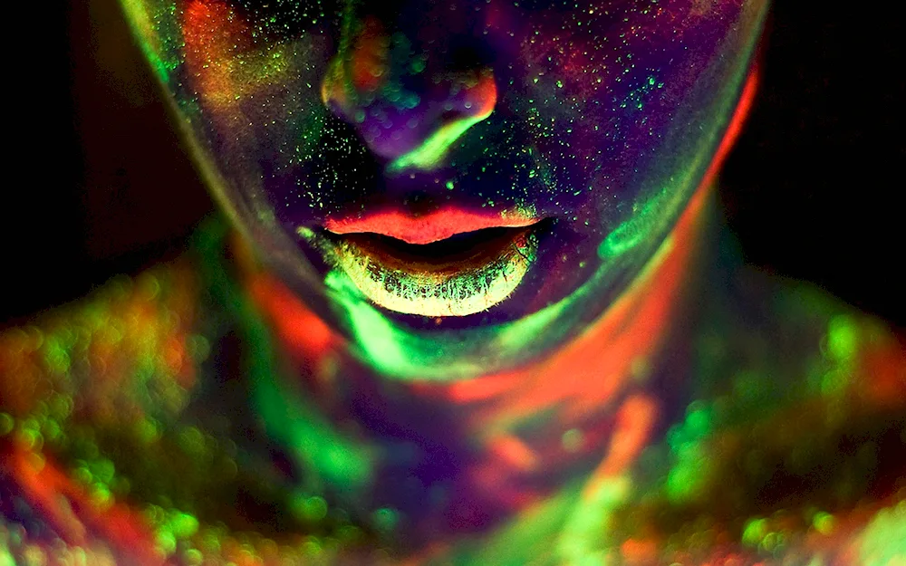 Neon paints