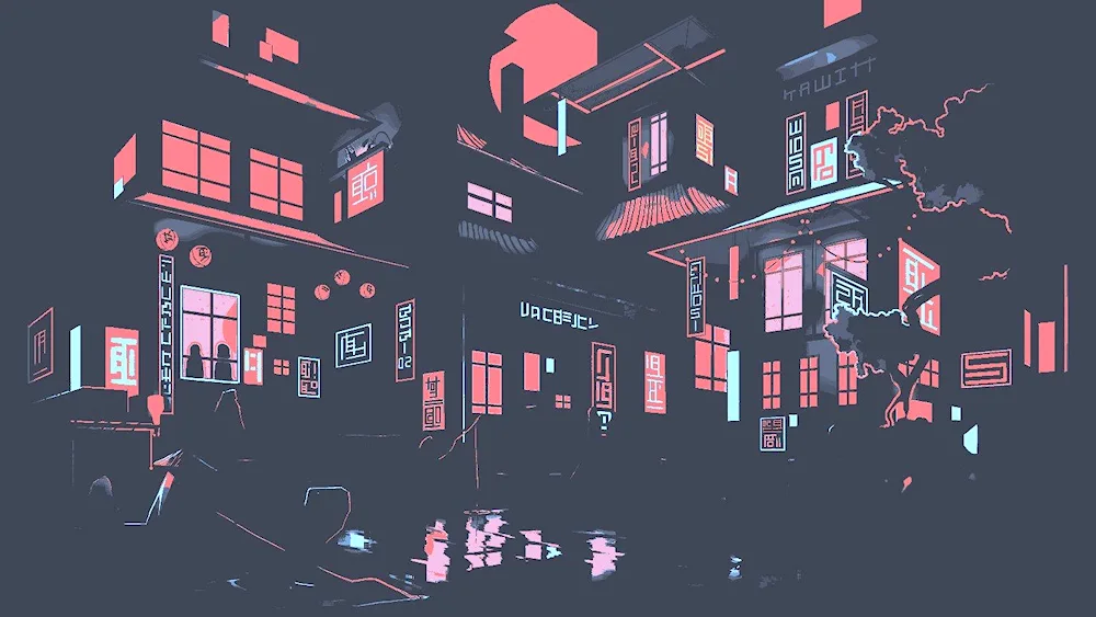 Neon city