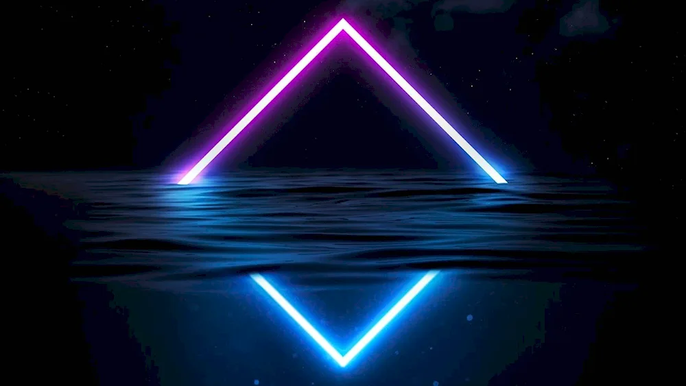 Neon Triangle