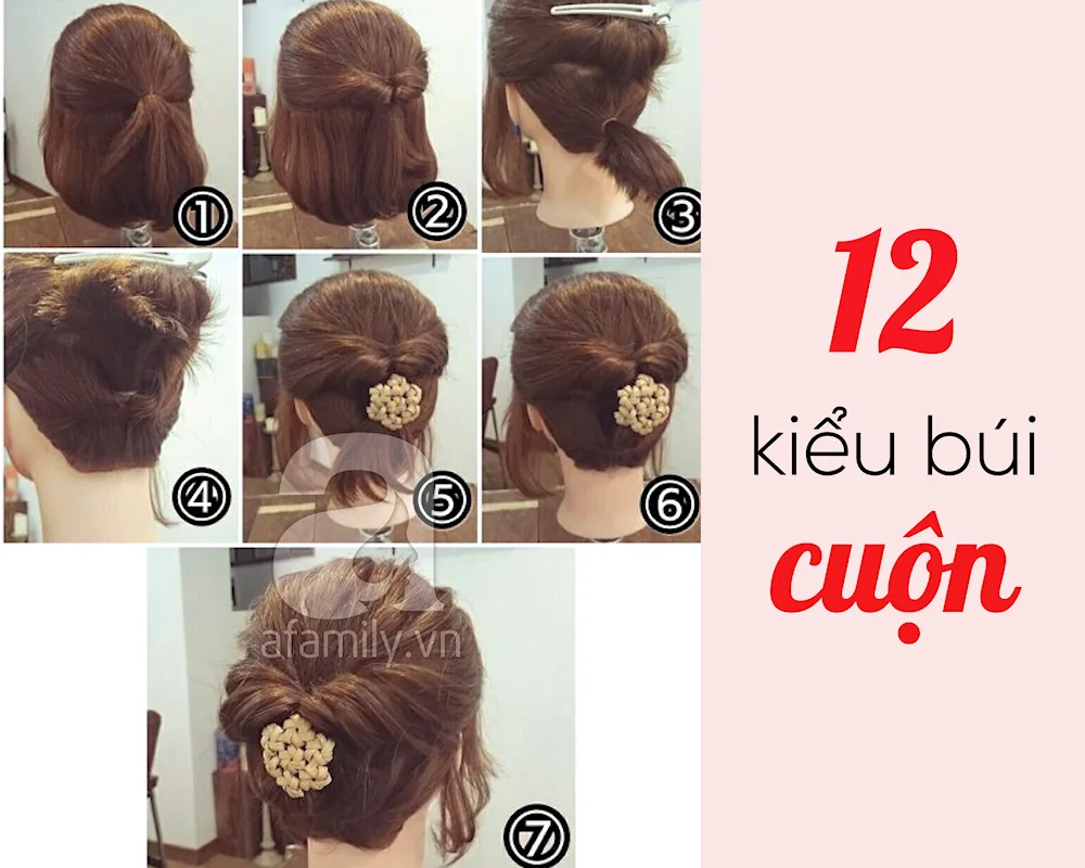 Uncomplicated hairstyles for medium hair