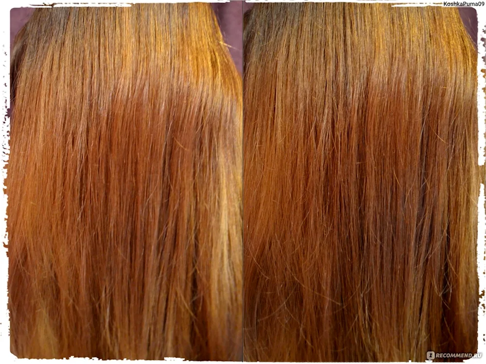 Toning bleached hair