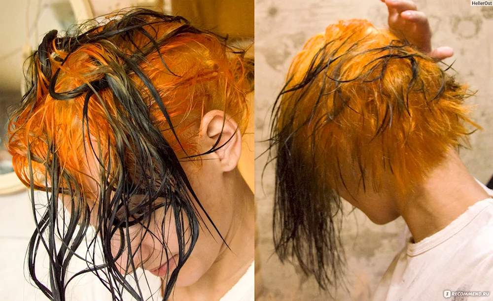 Hnna for hair.