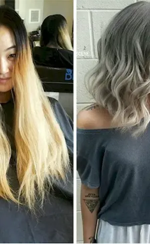 Unsuccessful ombré