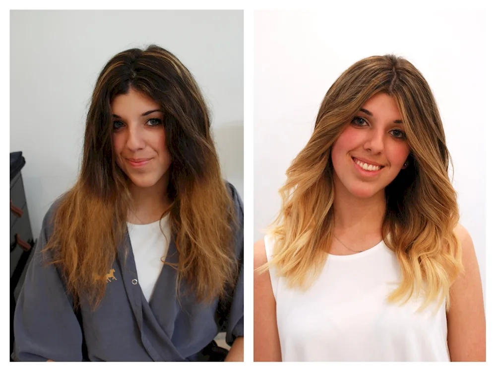 Unsuccessful ombré