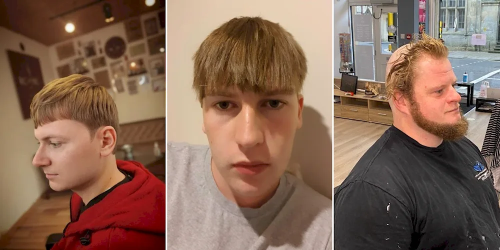 Haircuts before and after