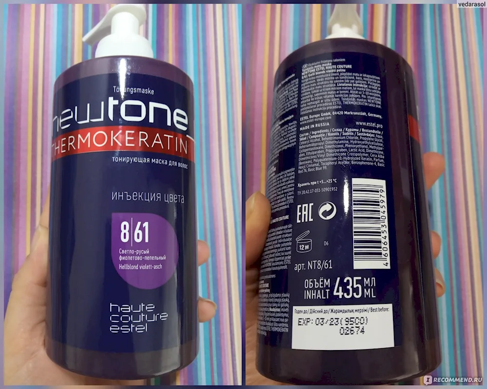 Estel Blonde toning 10.65 10.1