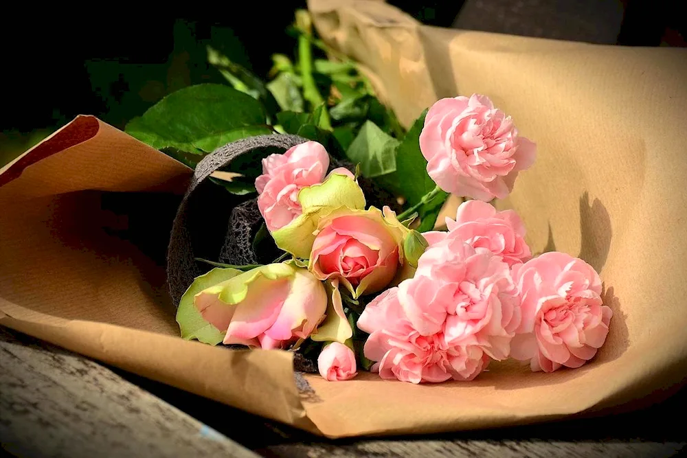 Delicate roses