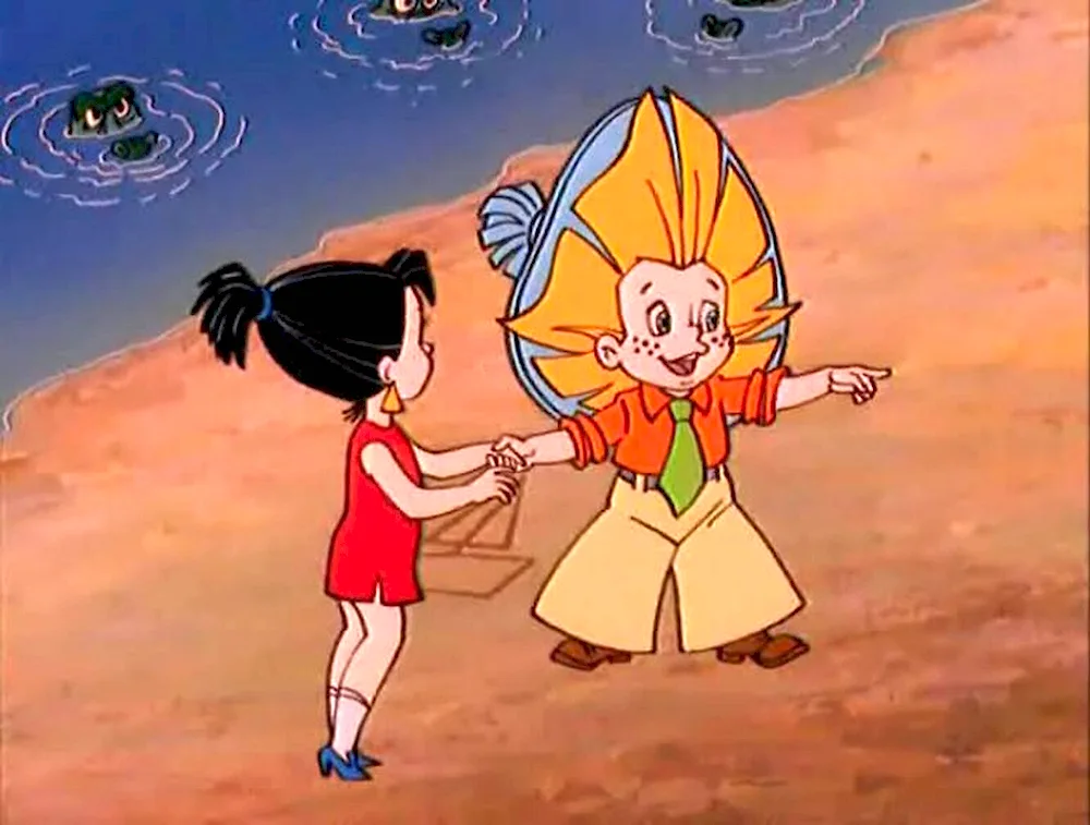 Neznaika on the Moon cartoon