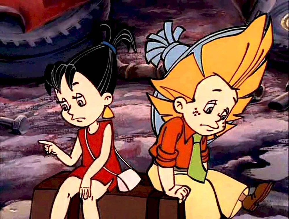 Neznaika on the Moon cartoon