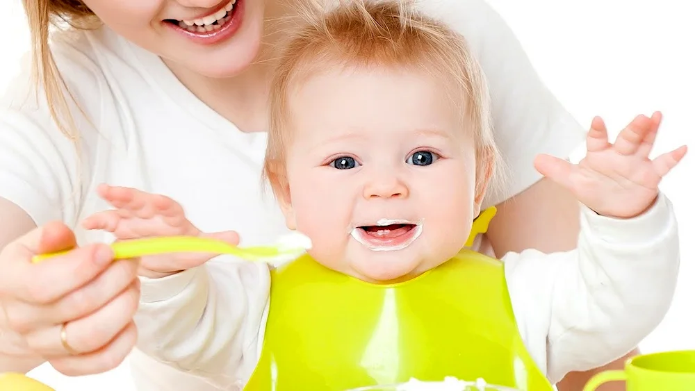 Nanny with a baby