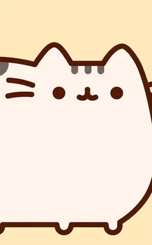 Naughty cat Pusheen