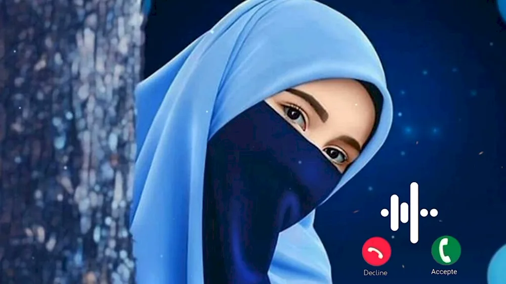 Niqab Muslima