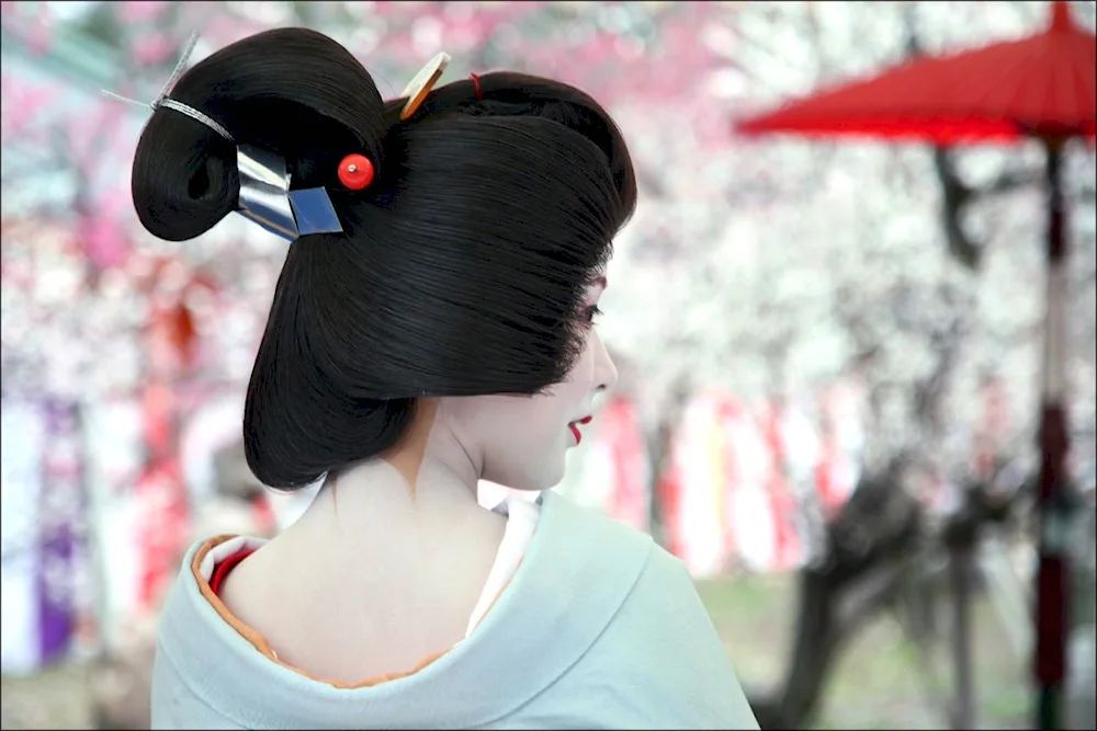 Nihongami hairstyle