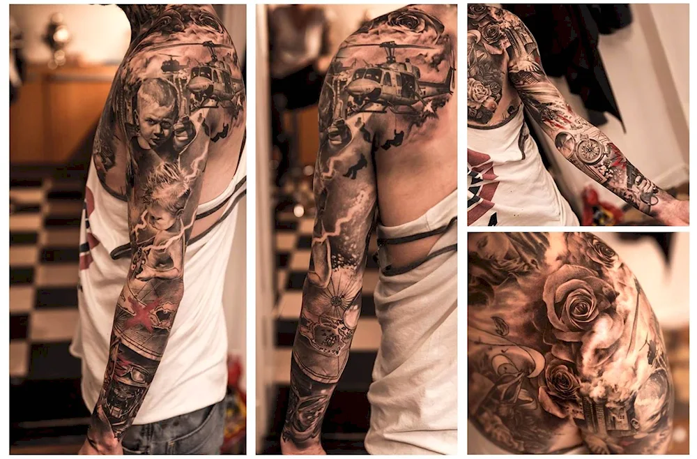 Sleeve tattoo