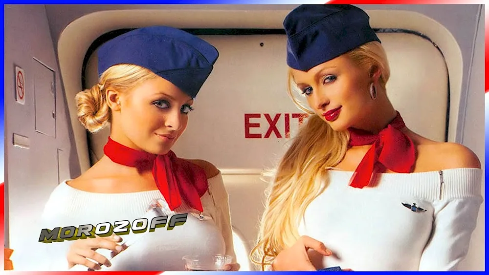 Nicole Aniston stewardess