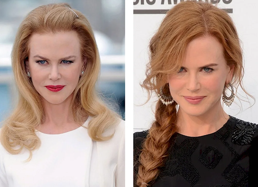 Nicole Kidman haircuts