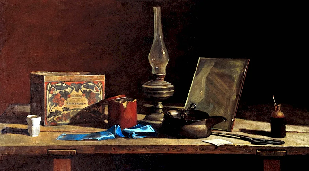 Nikolai Anokhin still life paintings