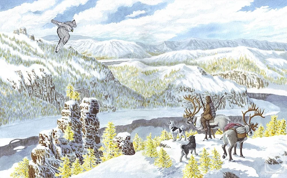 Nikolai Fomin paintings Siberia