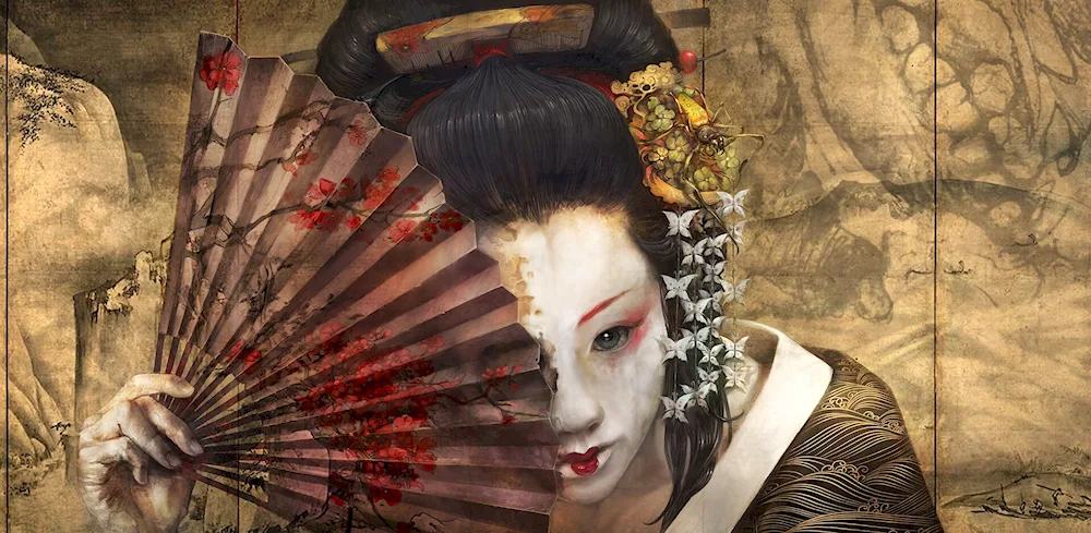 Neil Johnson geisha artist