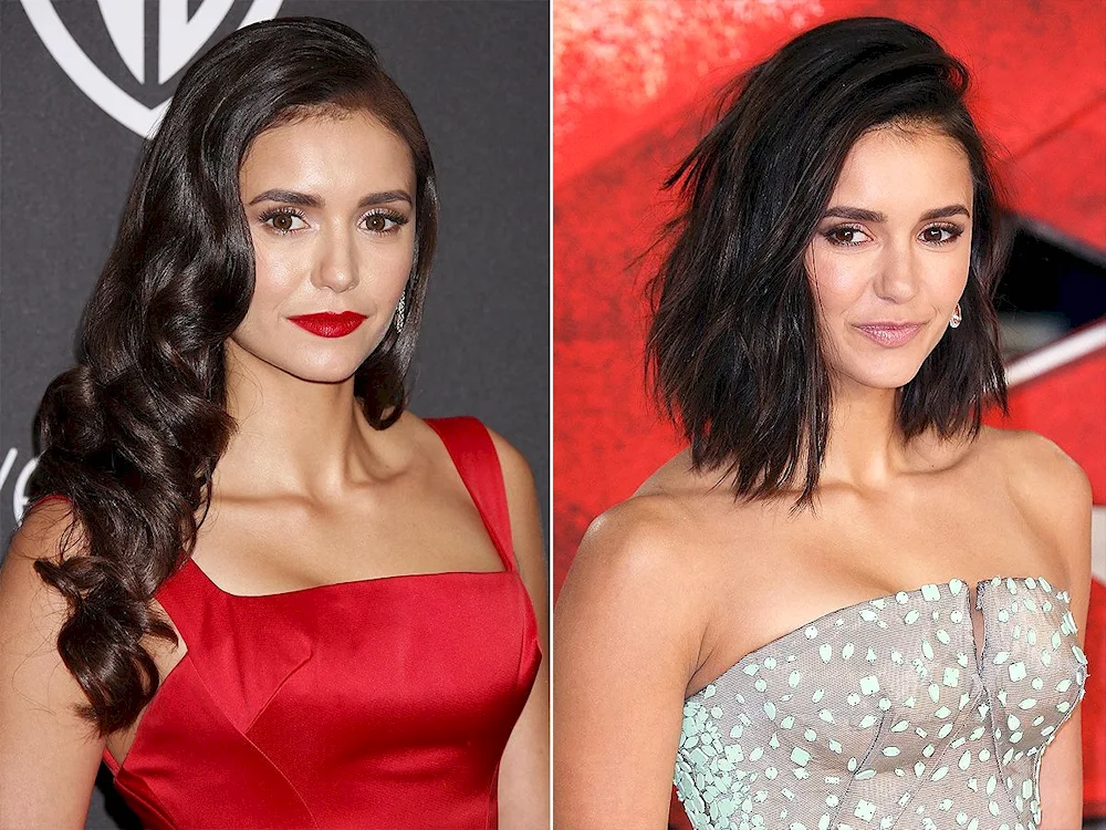 Nina Dobrev bob.