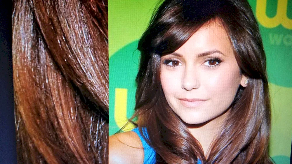 Nina Dobrev brown