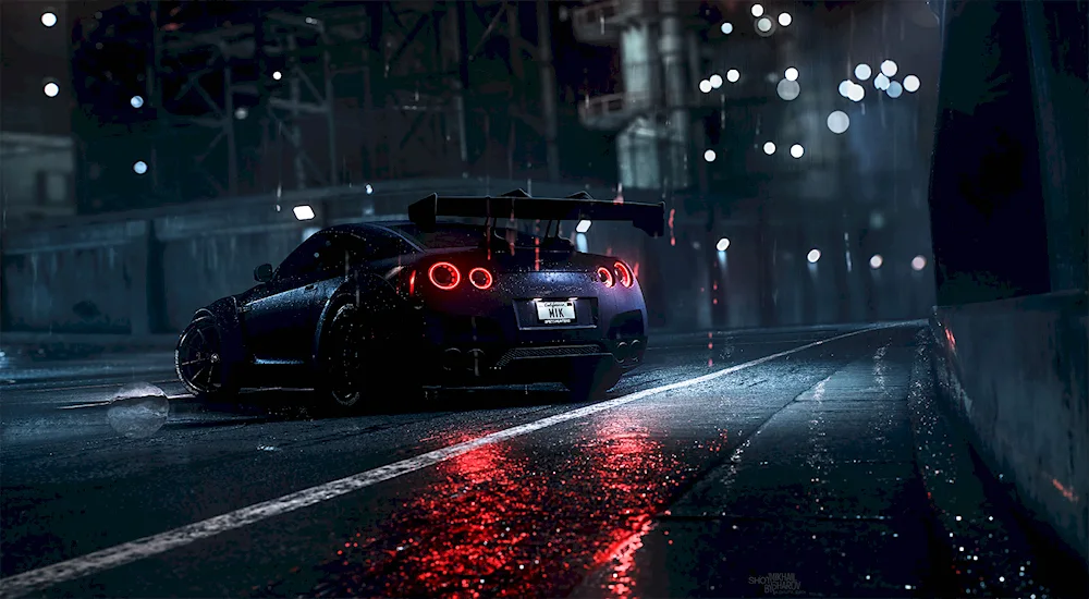 Nissan GTR 4k