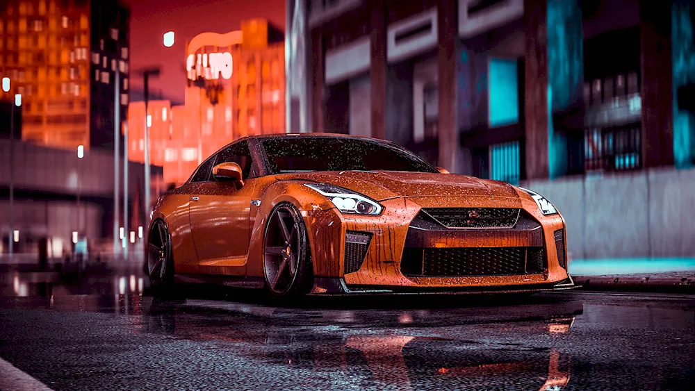Nissan GTR 4k